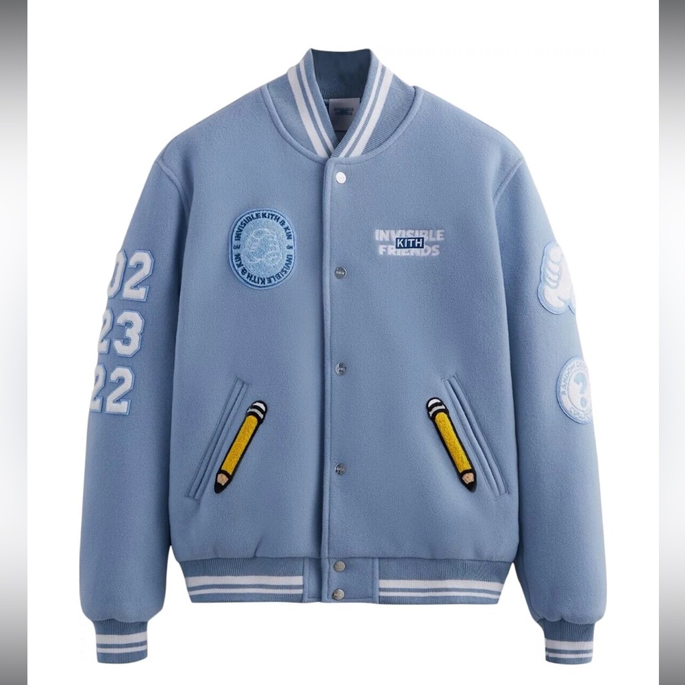 Kith Invisible Friends Bomber Jacket - Size M